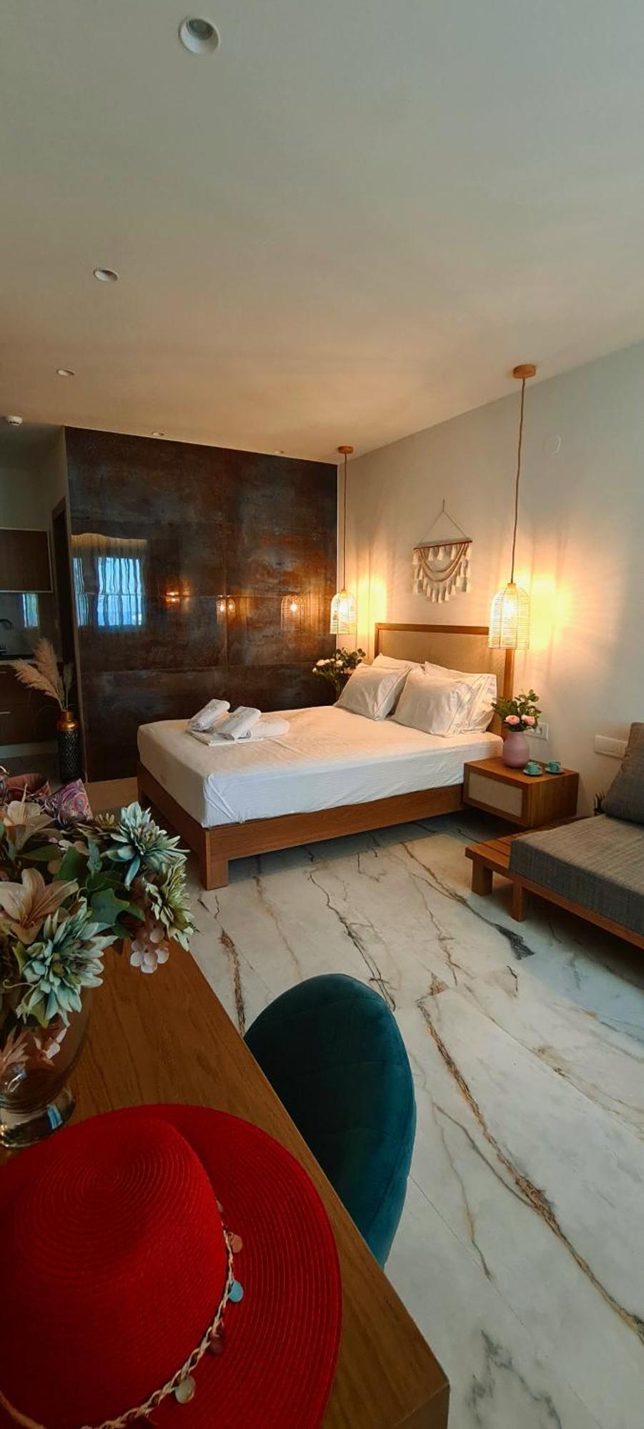 Costa Anastasia_Sea View Suites Vrasná Pokoj fotografie